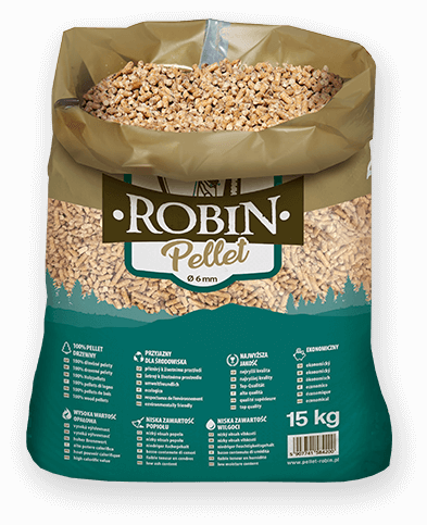 worek pelletu opałowego Robin do kupienia w Białym Borze lub sklepie internetowym